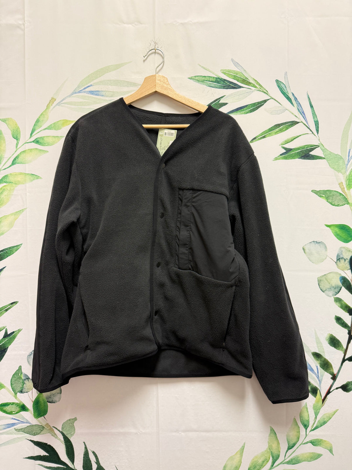 Lululemon Fleece Snap Cardigan (L) oo*
