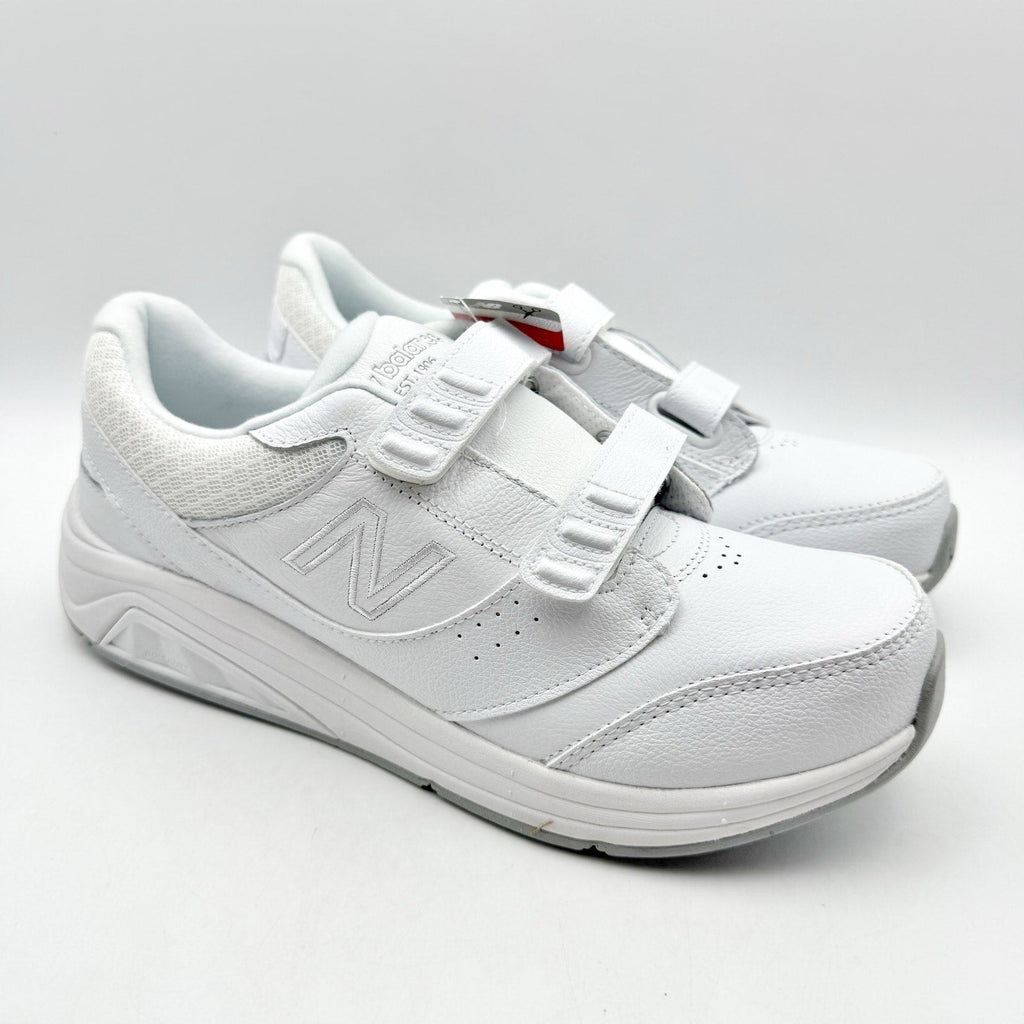 New Balanc 928v3 Walking Sneakers Womens 9.5 Mens 8 White Leather NIB