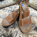 Naot NEW Leather Velcro Sandals SHOES 37