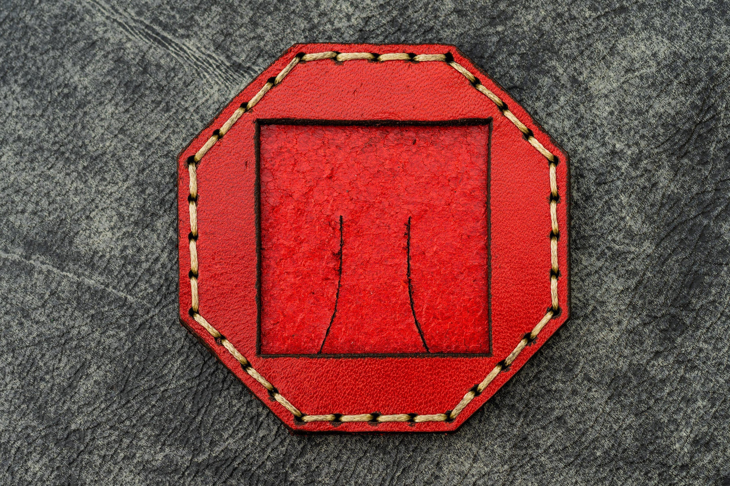 Leather Photo Frame Octagon