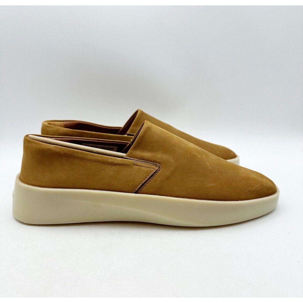 Wolf & Shepherd Cruise Slip On Shoes Men 7.5 Women 9 Brown Sandstorm Vanilla NIB