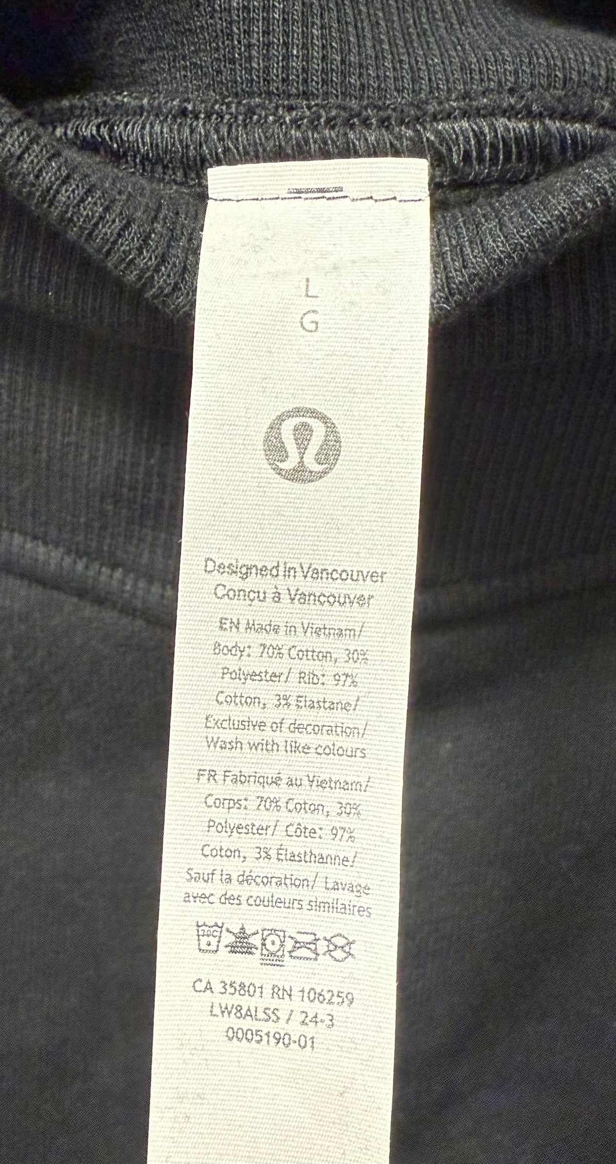 Lululemon Scuba HR Mini Skirt (L)