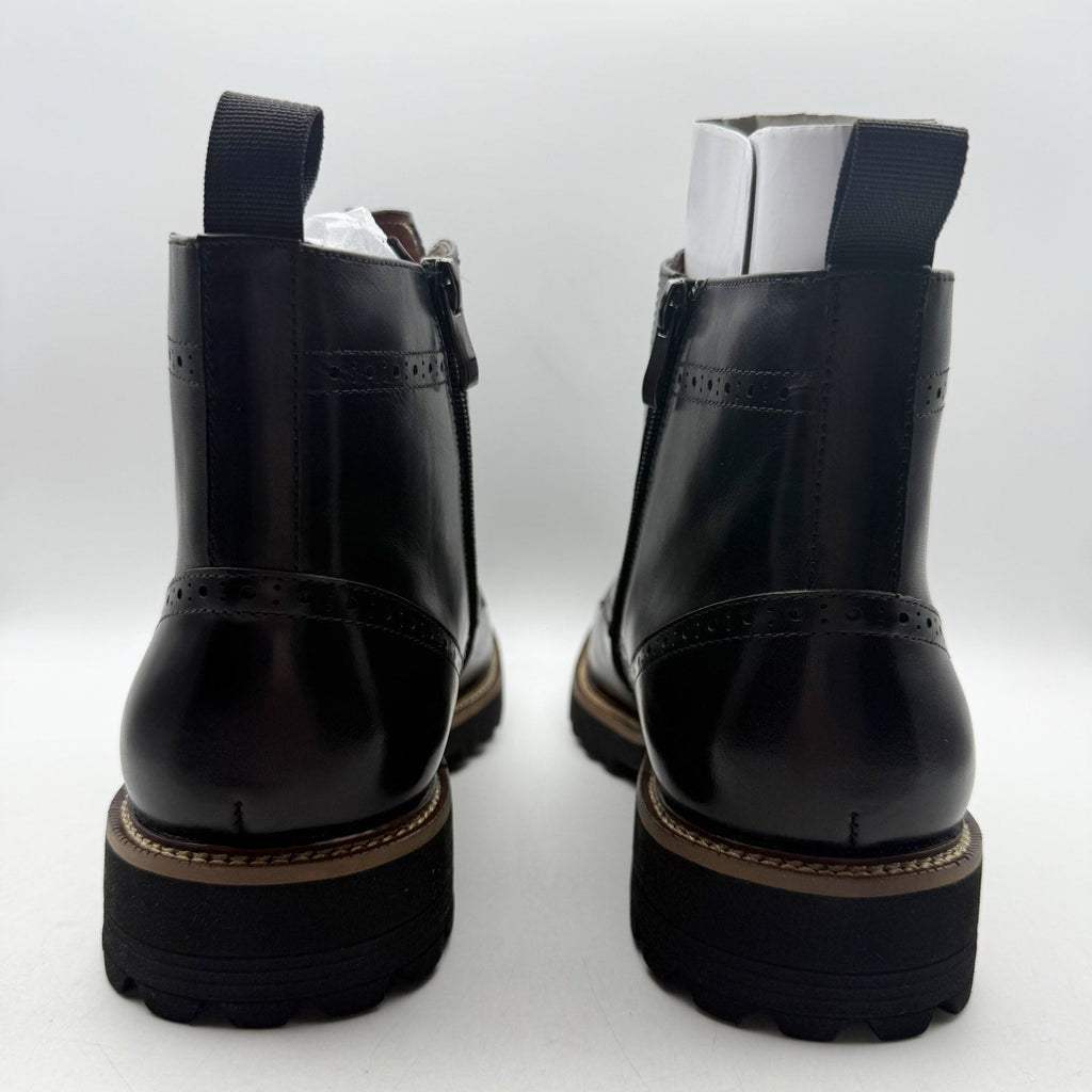 Vintage Foundry Co. Mens Blade Ankle Boots US 11 EU 44 Black Leather NIB
