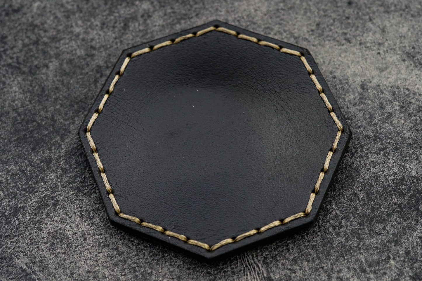 Leather Magnetic Tidy Octagon
