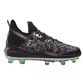 Under Armour Mens Harper 8 Elite Baseball Cleats Size 11 EU 45 Black Green NWOB
