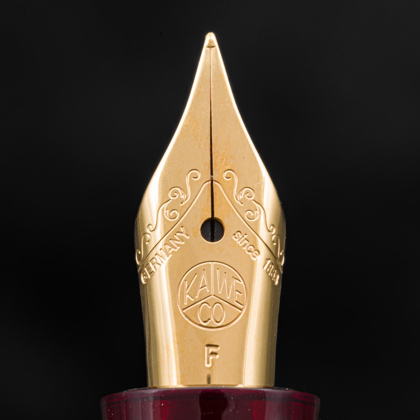 Kaweco Sport Fountain Pen Carmine - Galen Leather SE