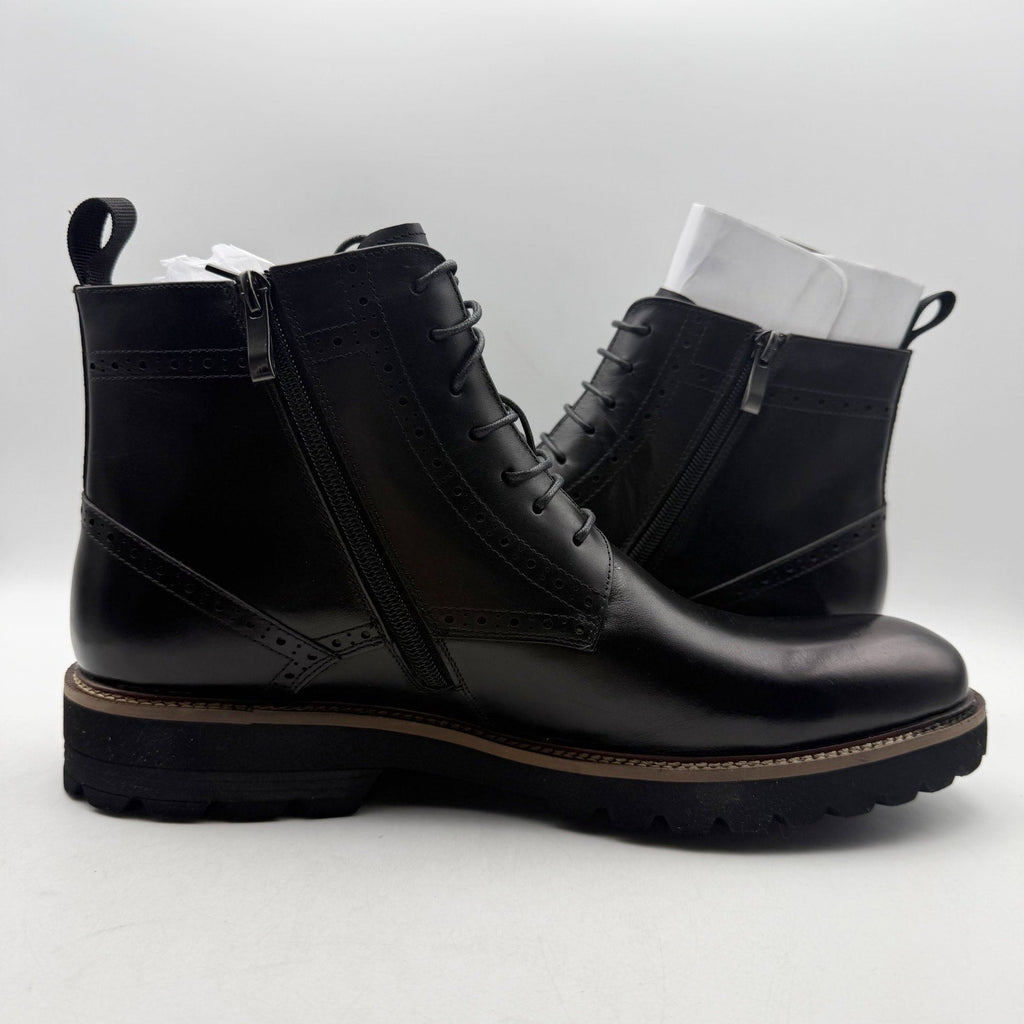 Vintage Foundry Co. Mens Blade Ankle Boots US 11 EU 44 Black Leather NIB