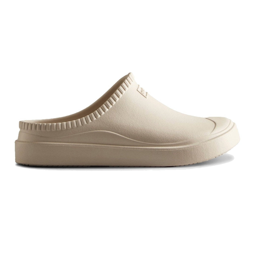HUNTER Mens In/Out Bloom Clog Size 13 UK 12 White Willow Cream NWOB