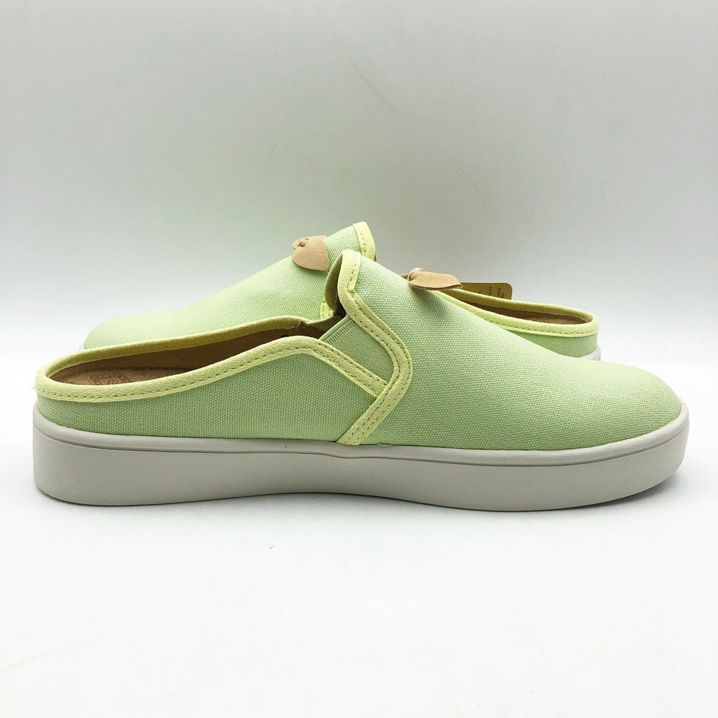Spenco Womens Audrey Casual Slides Size 7.5 Green Slip On Sneaker Mules NIB