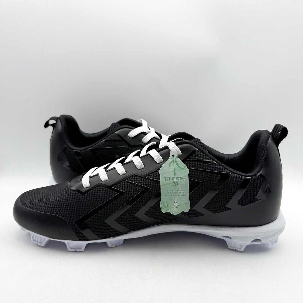 Rawlings Mens Savage Low Baseball Cleats Size 13 Black White Athletic NWOB