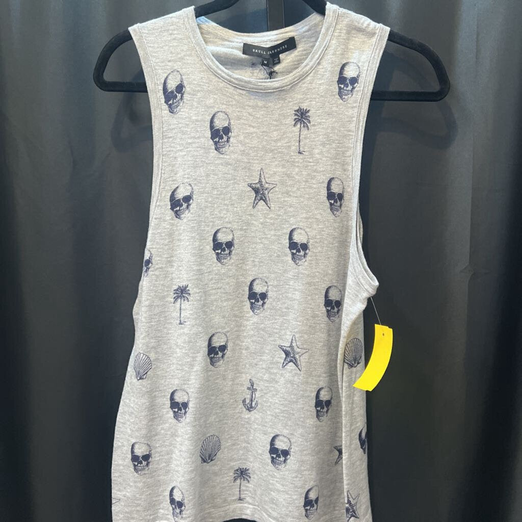 Skull Cashmere NWT Skull Cotton Tank TOPS M