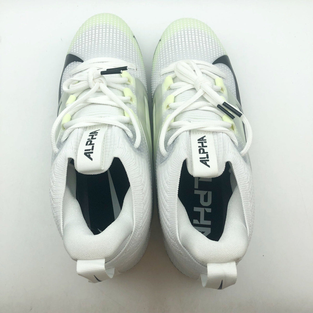 Nike Mens Alpha Menace 4 Elite Football Cleats Size 11 White Yellow FD7036 NWOB