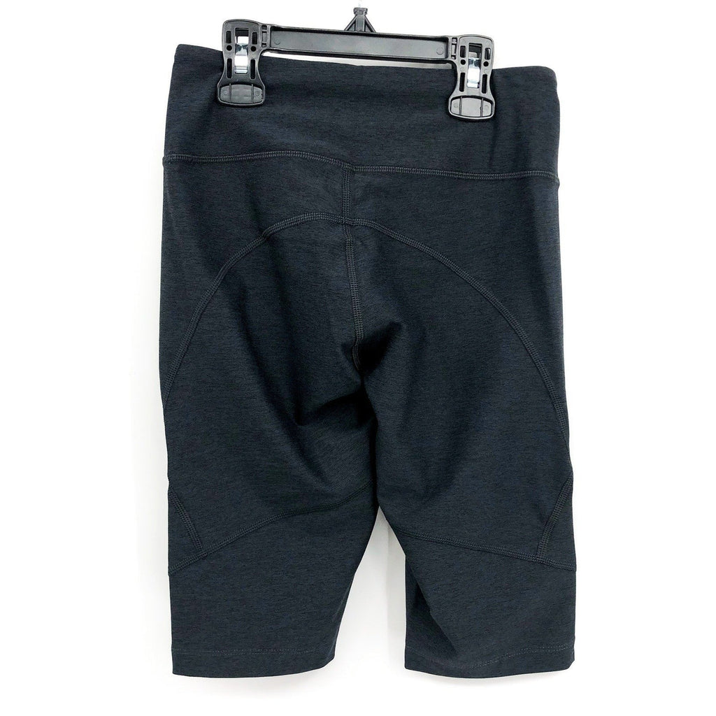 OUTDOOR VOICES Womens Double Time 10" Biker Shorts XS Charcoal Grey Mid Rise NWT