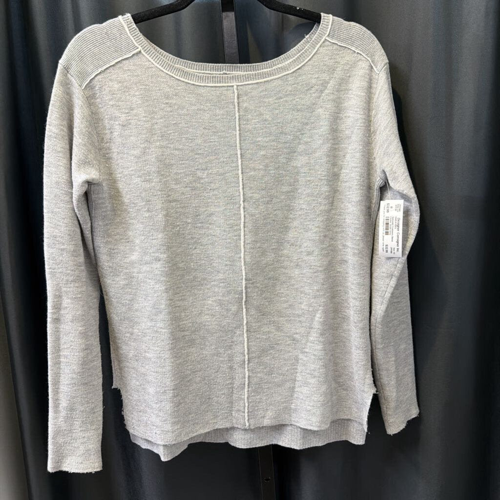 Splendid Cashmere Blend Center Seam SWEATERS XS