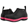 Bogs Overshoe Zip Work Shoes MENS 7 WOMENS 9 Black Composite Toe Waterproof NIB