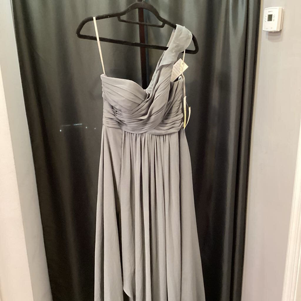 W Too NWT One Shoulder Drape EVENING 6