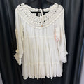 Free People Crochet Tiered DRESSES XS
