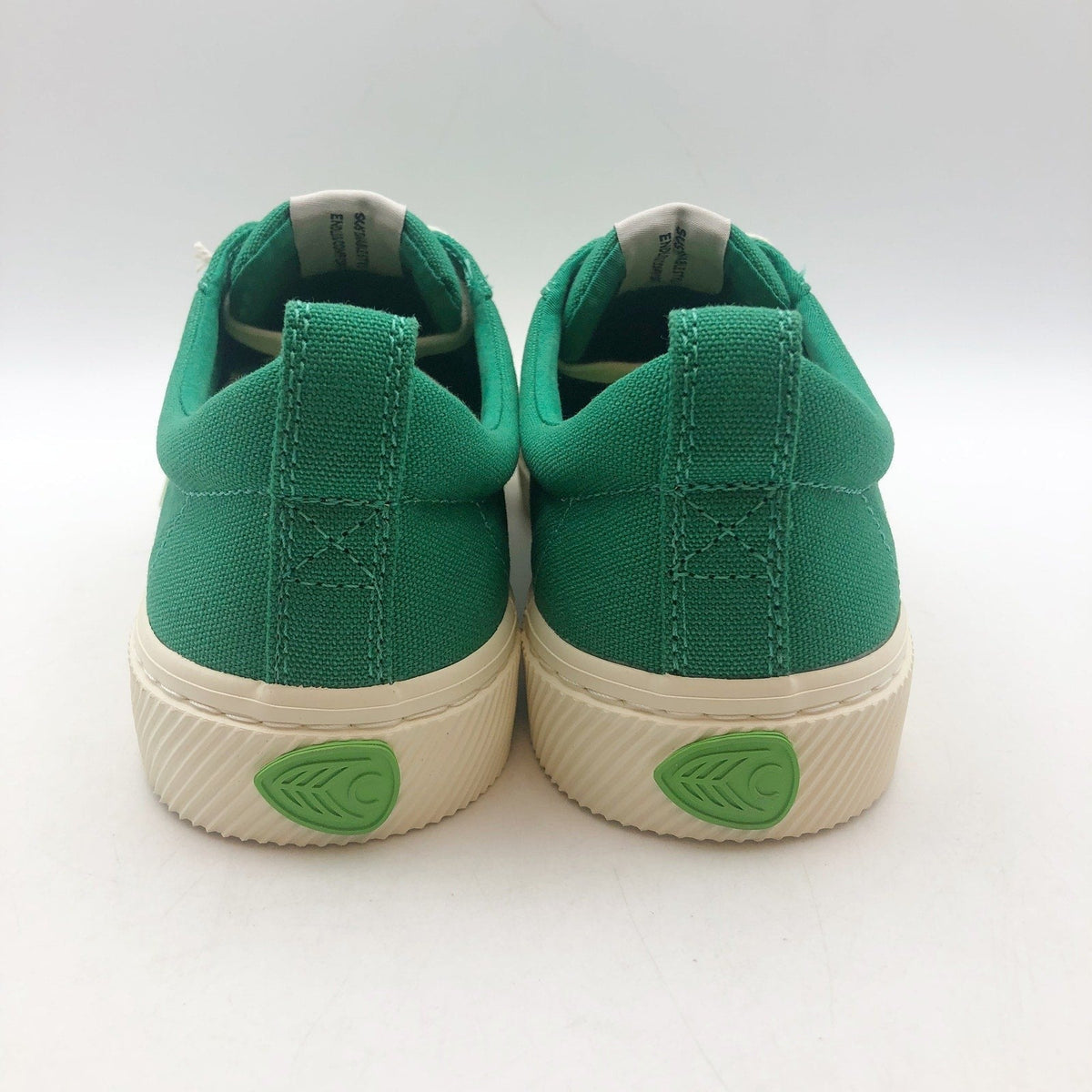 Cariuma OCA Low Canvas Sneaker Men's 8 Women's 9.5 Green Organic Cotton NIB