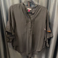 Vince Camuto 1/2 Slv Ruffles Pleats TOPS S