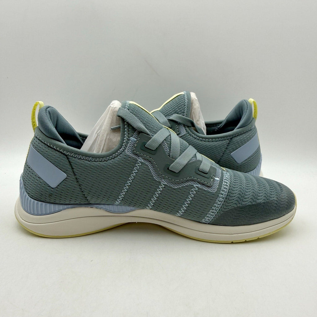 KURU Womens Stride Move Casual Sneakers Size 7.5 M EU 38 Blue Green Slip On NIB