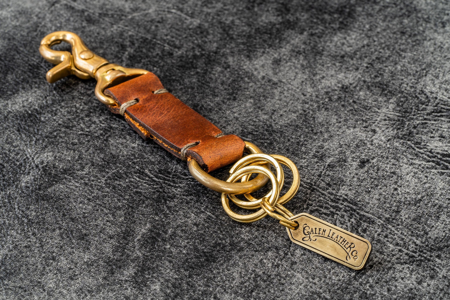 Leather Key Holder - Texas