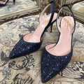 Kate Spade Glitter Slingback SHOES 6