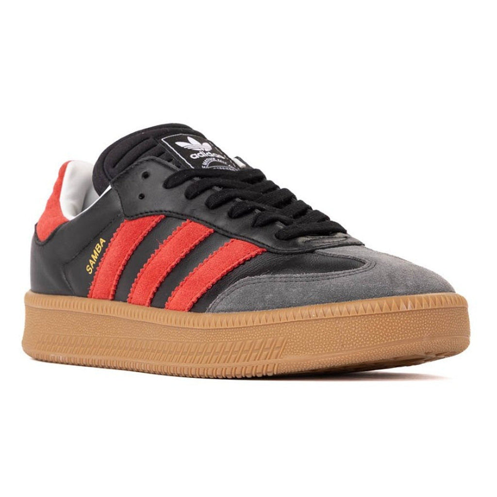 Adidas Samba XLG Sneakers MENS 8 WOMENS 9 Black Red Suede Athletic NIB