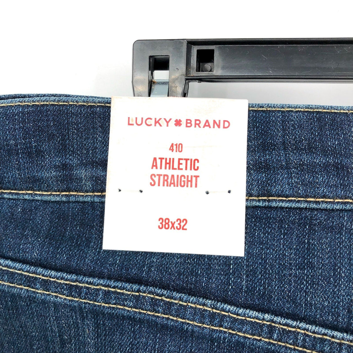 LUCKY BRAND Men's 410 Athletic Straight Jeans Size 38x32 Blue Royce Stretch NWT