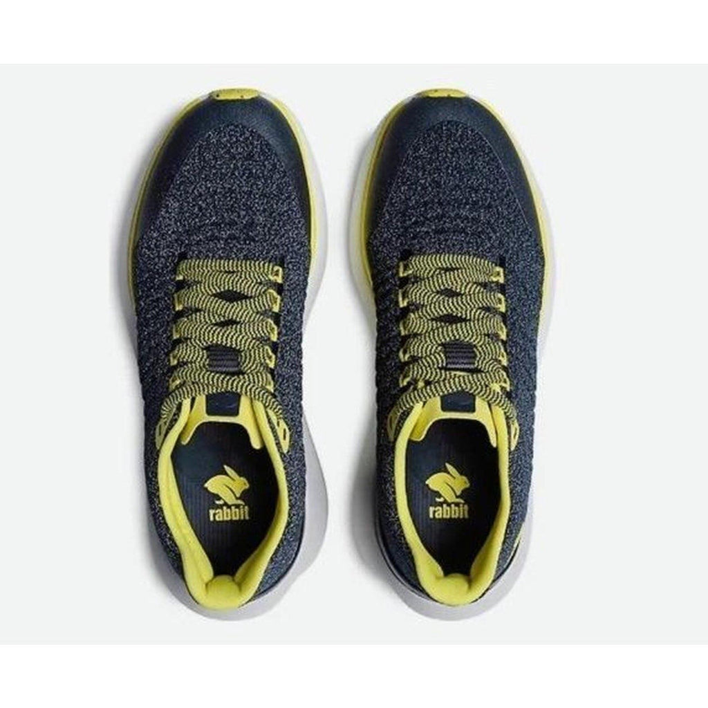 Rabbit Womens Dream Chaser Running Shoes Size 10 EU 42 Black Yellow Athletic NIB