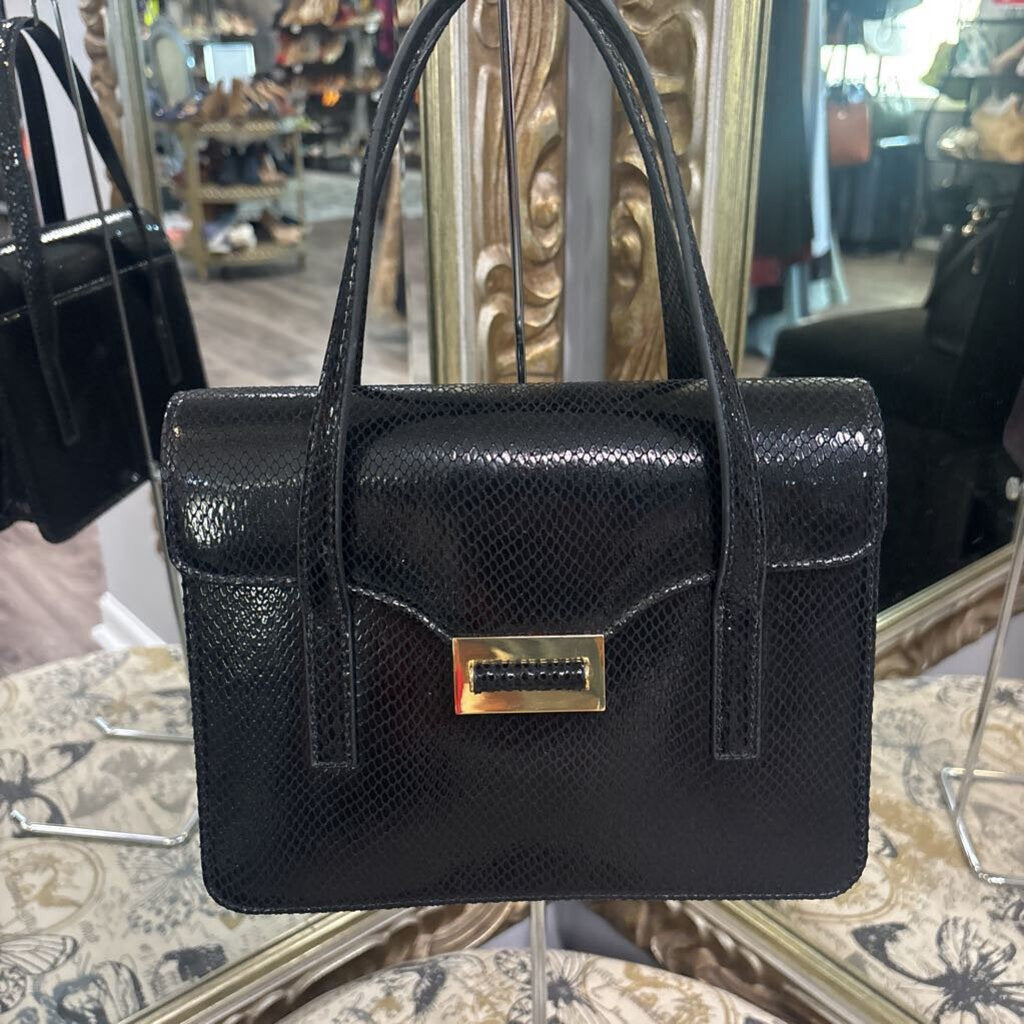 J Crew Italian Leather Embossed HANDBAGS S