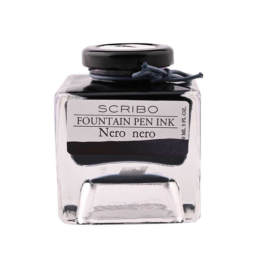 Scribo Nero Ink Bottle- Black - 90ml