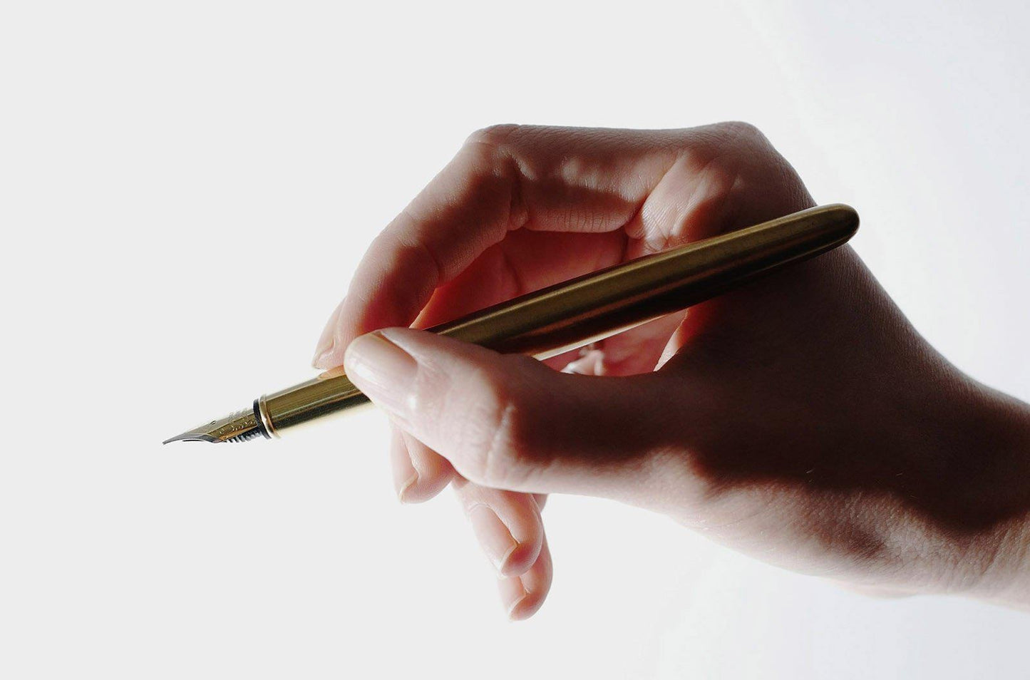 TOOLS to LIVEBY Brass Fountain Pen (F Nib)