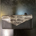 Coach Leather/Snake Clutch ACCESSORIES Wallet