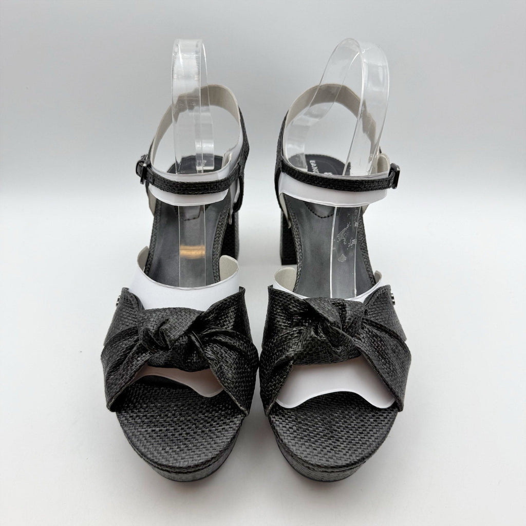 Bandolino Womens Prezley Heeled Sandals Size 8 M Black Party NIB