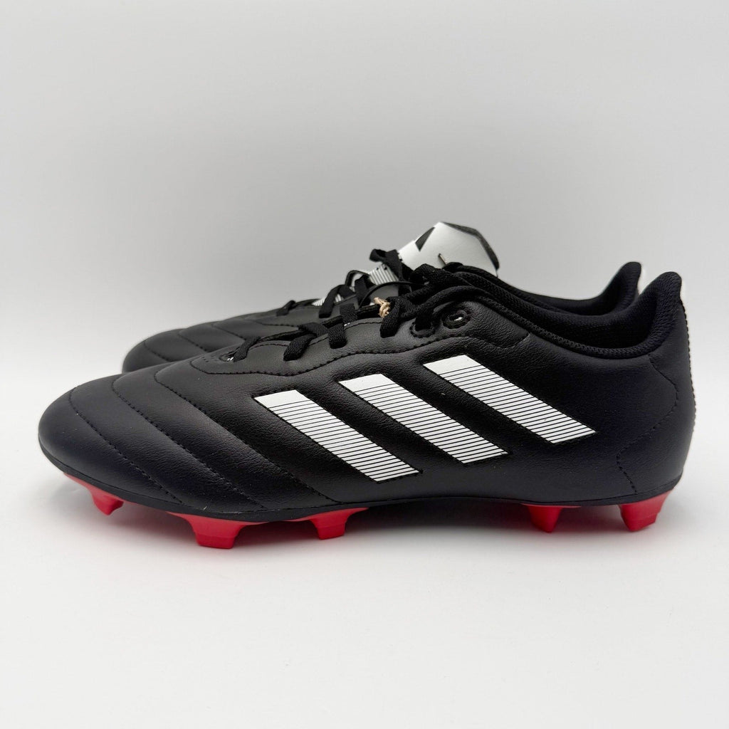 Adidas Mens Goletto VIII Firm Ground Soccer Cleats Size 9 Black Red Athletic NWT