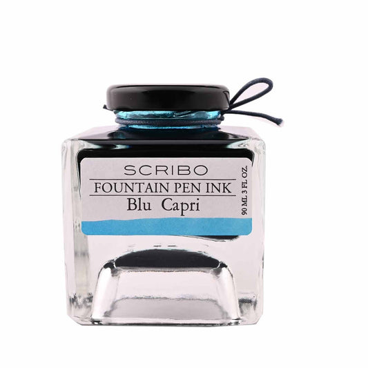 Scribo Blu Capri Ink Bottle- Turquoise - 90ml