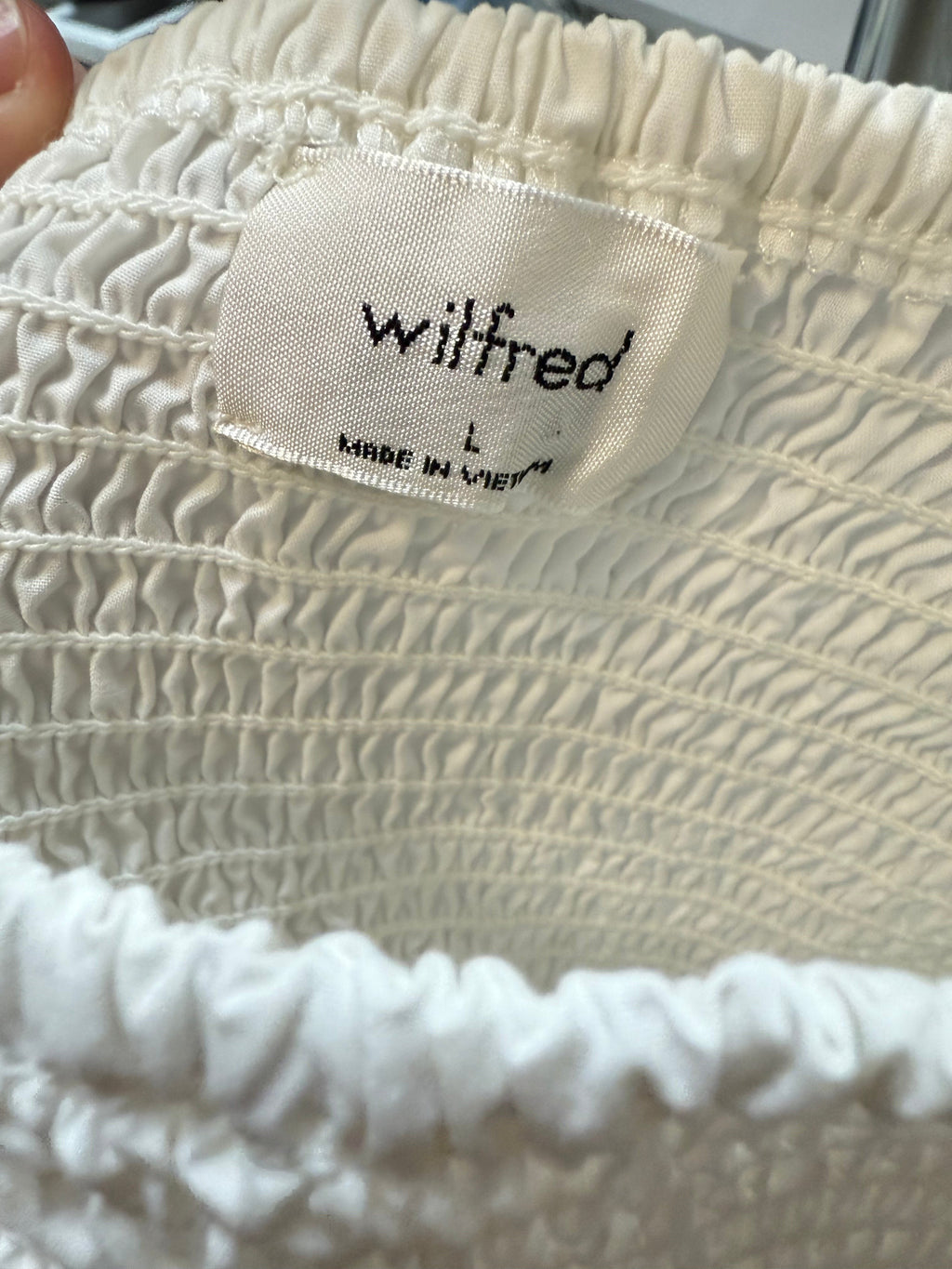 Aritzia Wilfred Inaya Blouse Longsleeve (L)