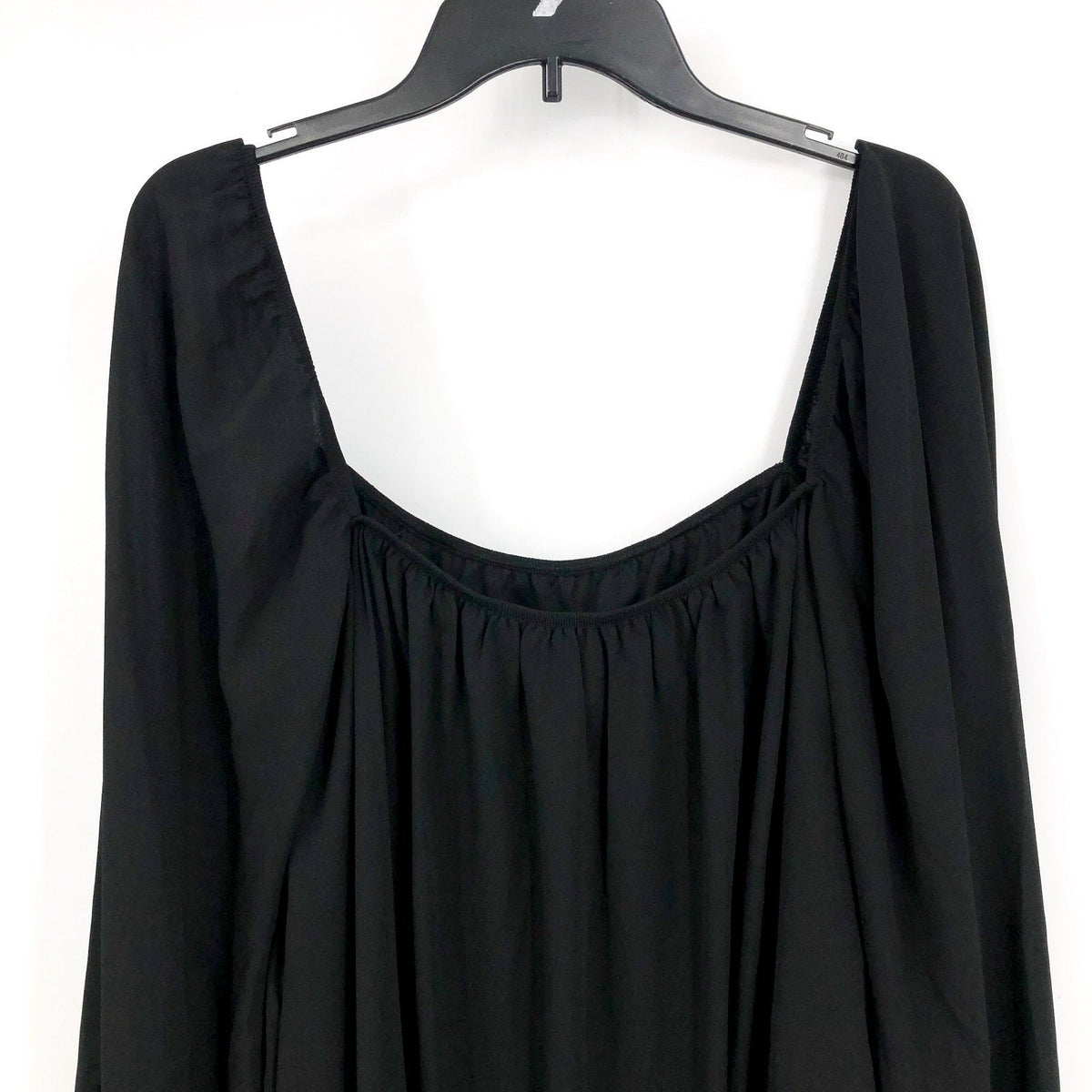 SHOW ME YOUR MUMU Women's Briar Mini Dress Medium Black Ruffle Long Sleeve NWT