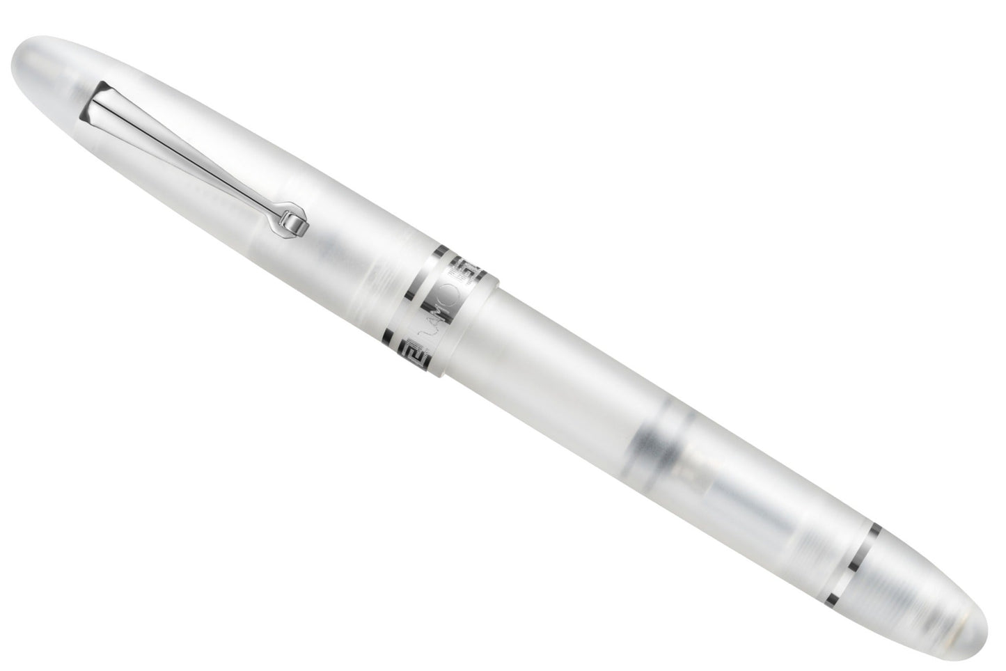 Omas Ogiva Demonstrator Fountain Pen with Silver Trim