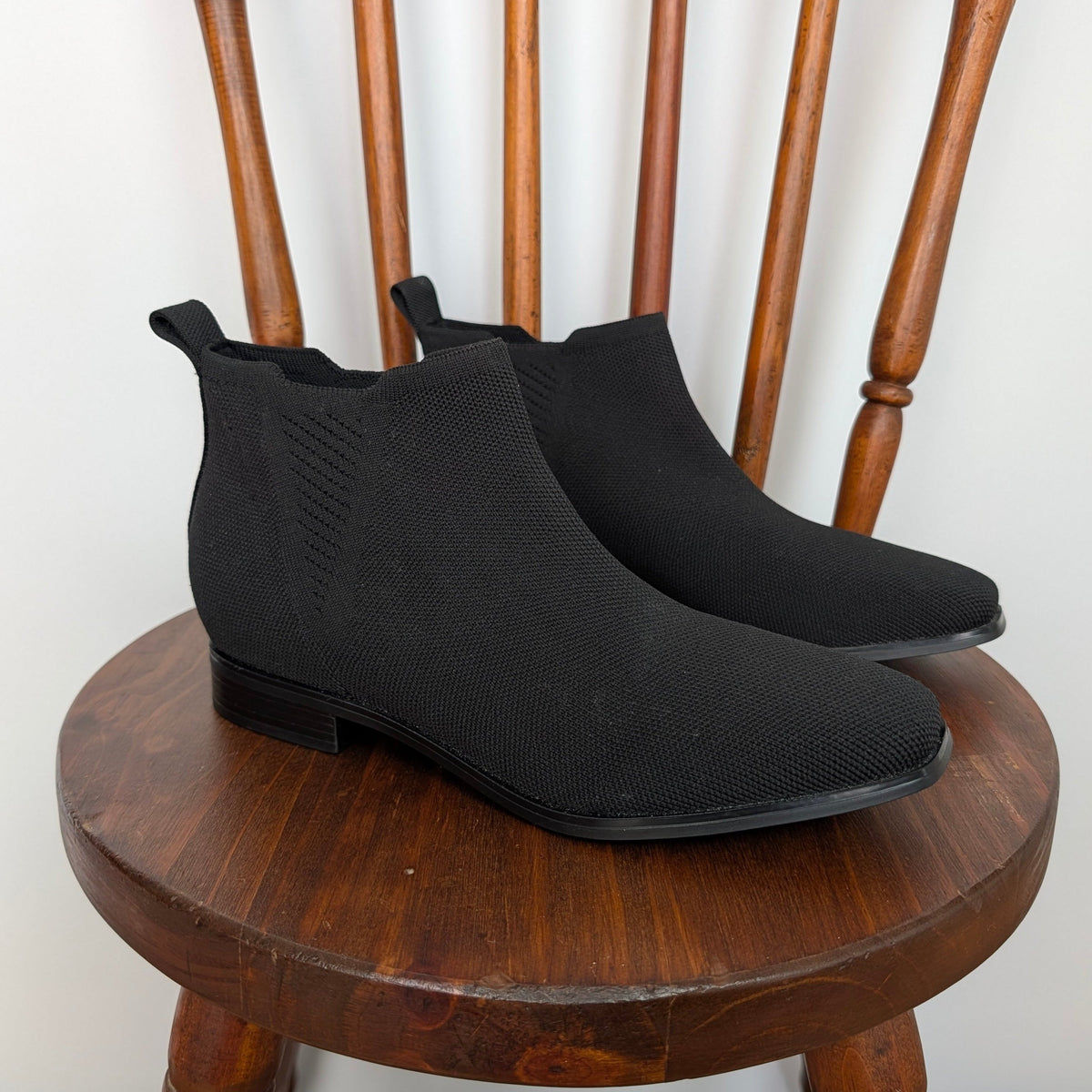 Vivaia Square-Toe Water-Repellent Ankle Boots Ryan Pro Knit - EU 40/US 9