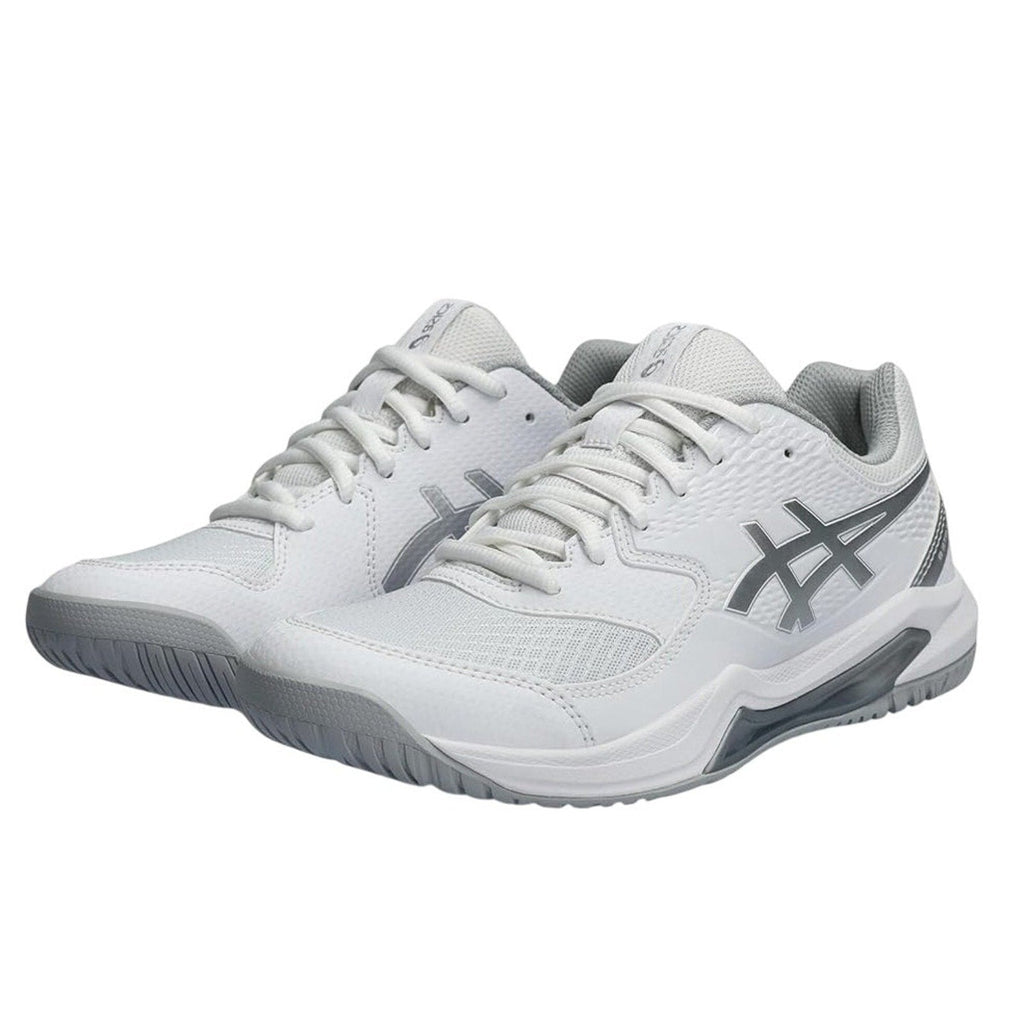 ASICS Womens GEL-Dedicate 8 Athletic Shoes Size 8 M EU 39.5 White Silver NWT