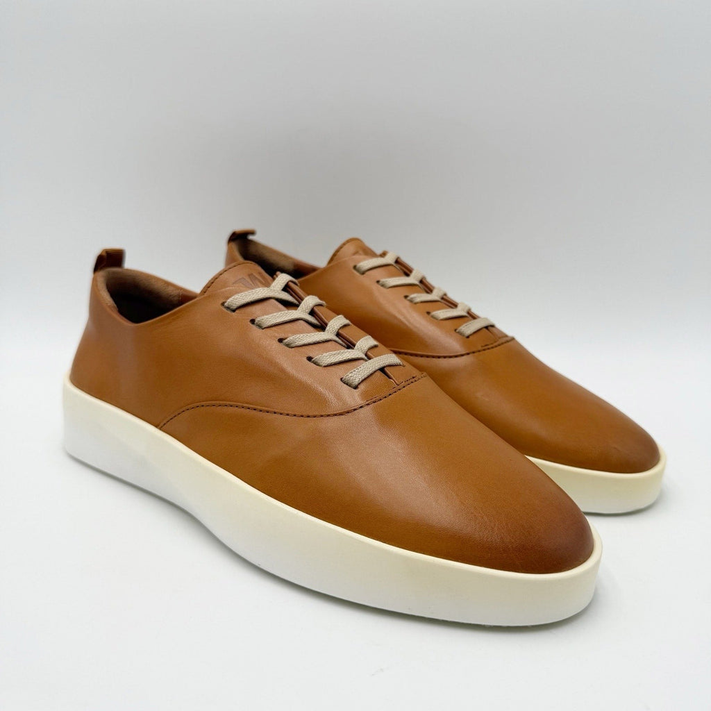 Wolf & Shepherd Cruise Lace Up Sneakers Mens 7.5 Womens 9 Tan Nubuck NIB