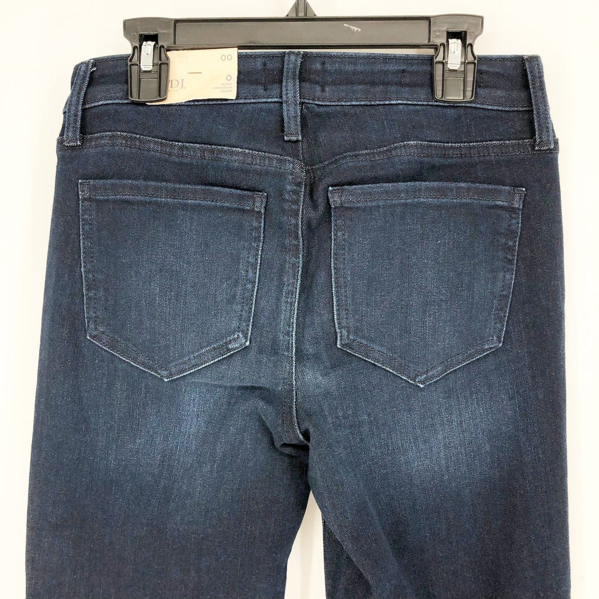 NYDJ Womens Sheri Slim Jeans Size 00 Rapture Blue Cuffed Mid Rise Stretch NWT