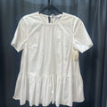 Zara Peplum SS Tee TOPS S