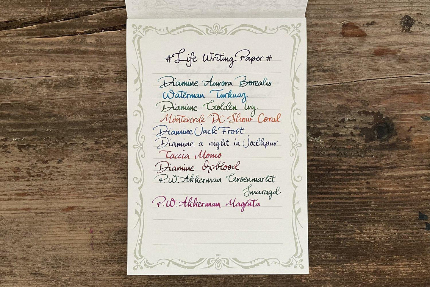 Life Writing Paper Notepad - A5 - White - 60 Pages