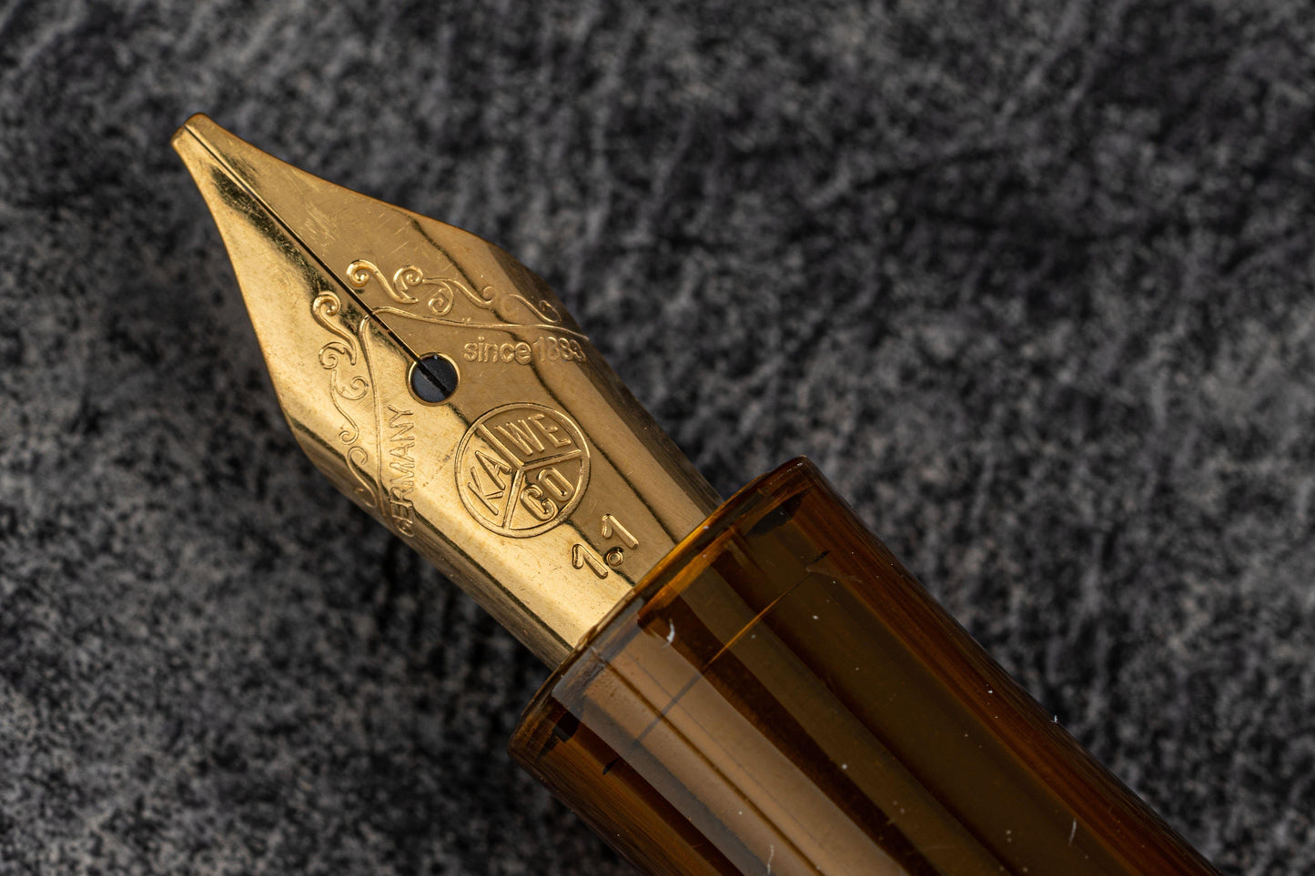 Kaweco Sport Fountain Pen Cognac - Galen Leather Edition