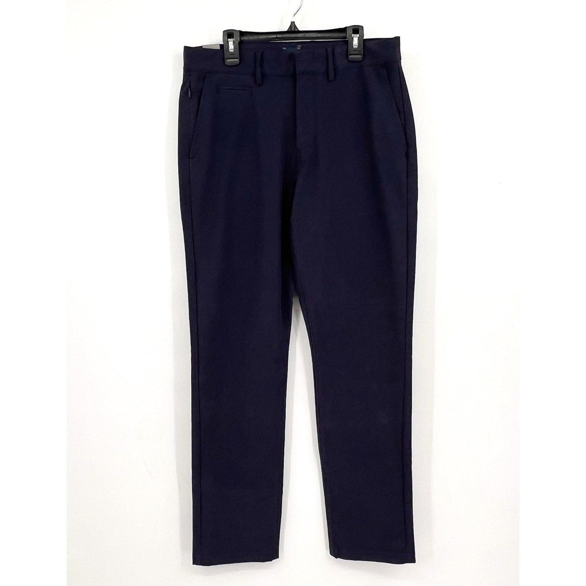 J.CREW Mens 770 Straight-Fit Tech Pants 32x30 Navy Blue Midweight BU844 NWT