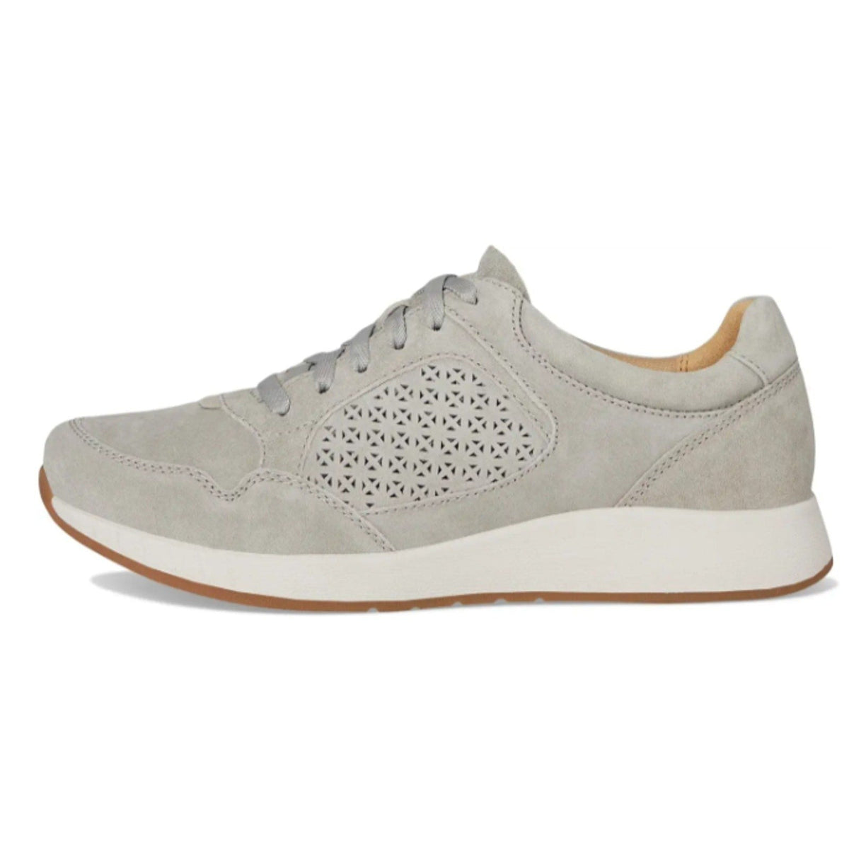 Dansko Womens Catie Casual Sneakers EU 40 US Size 9.5-10 Grey Suede NIB