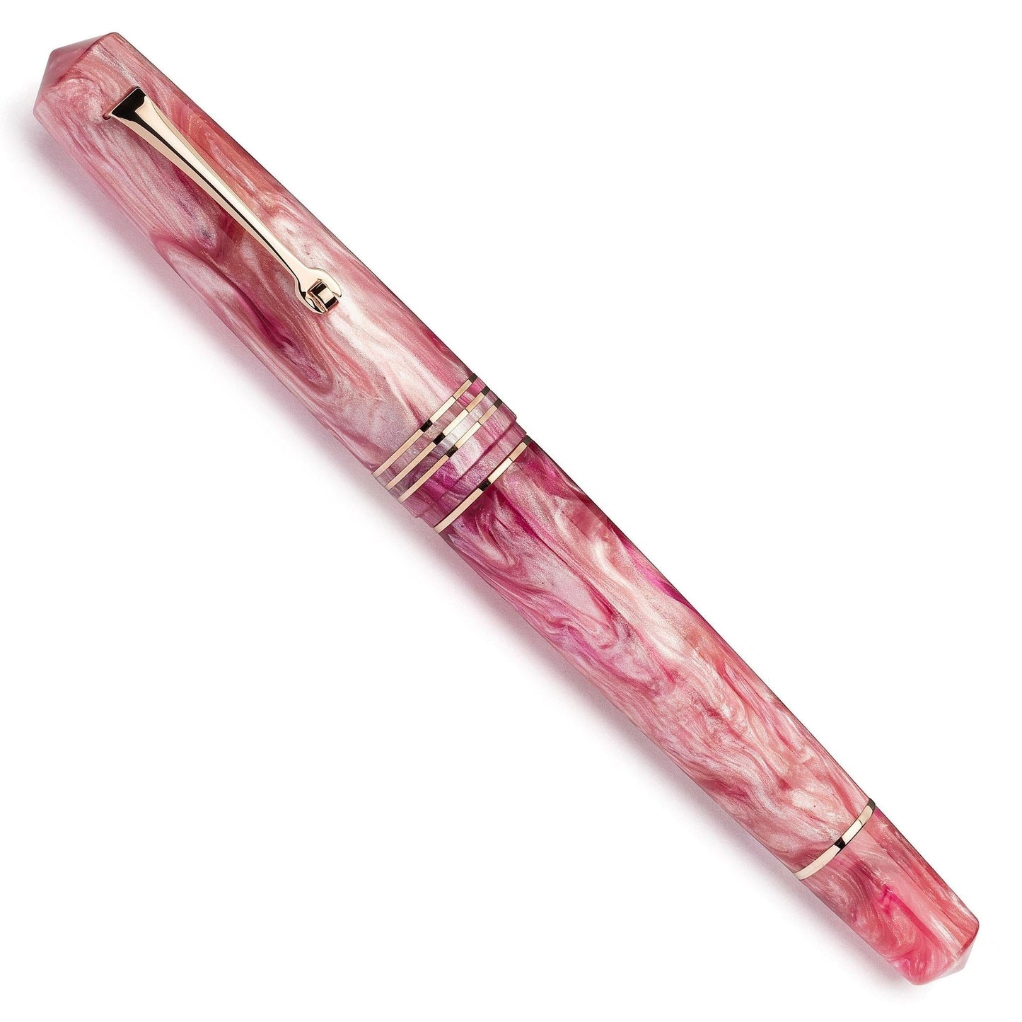 Leonardo Momento Zero Grande 2.0 Fountain Pen – Sakura – RGT #8 14K Gold