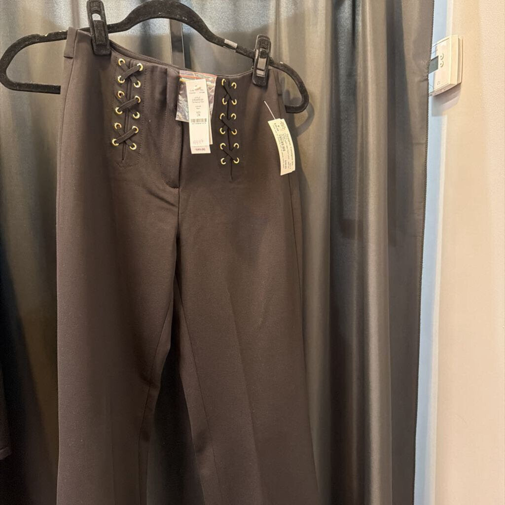WHBM NWT Slim Flare Lace Up PANTS 2